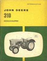 John Deere-LANZ 310 Betriebsanleitung