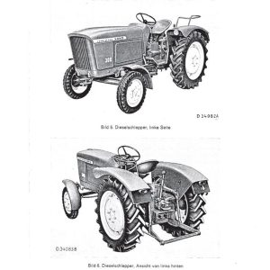 Alternative view of John Deere-LANZ 300 Betriebsanleitung